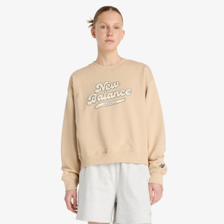 NEW BALANCE Суитшърт Athletics Legacy Crew 