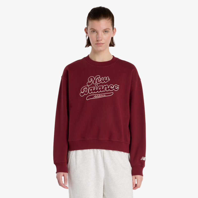 NEW BALANCE Суитшърт Athletics Legacy Crew 